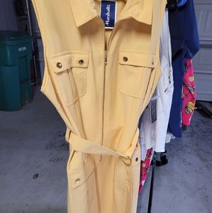 Gold dress - size 16 - sharagano